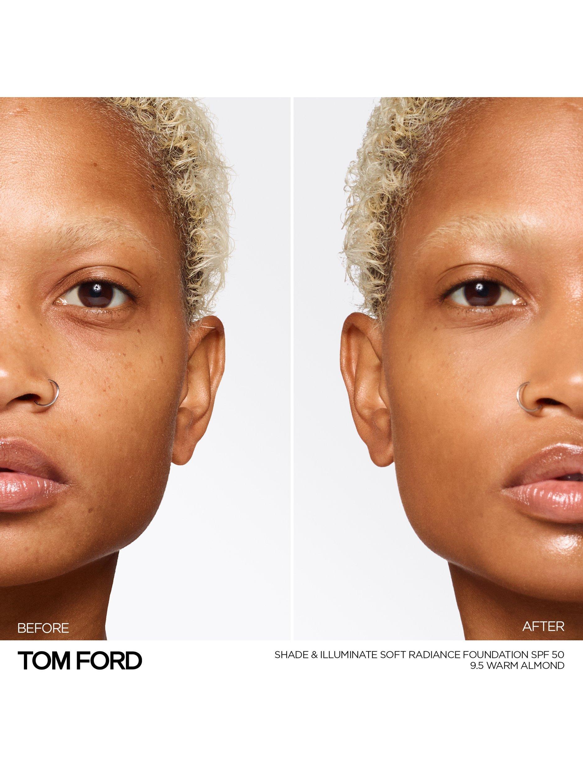 Product image 3 of 3, which shows TOM FORD Shade & Illuminate Soft Radiance Foundation SPF 50, 9.5 Warm Almond
