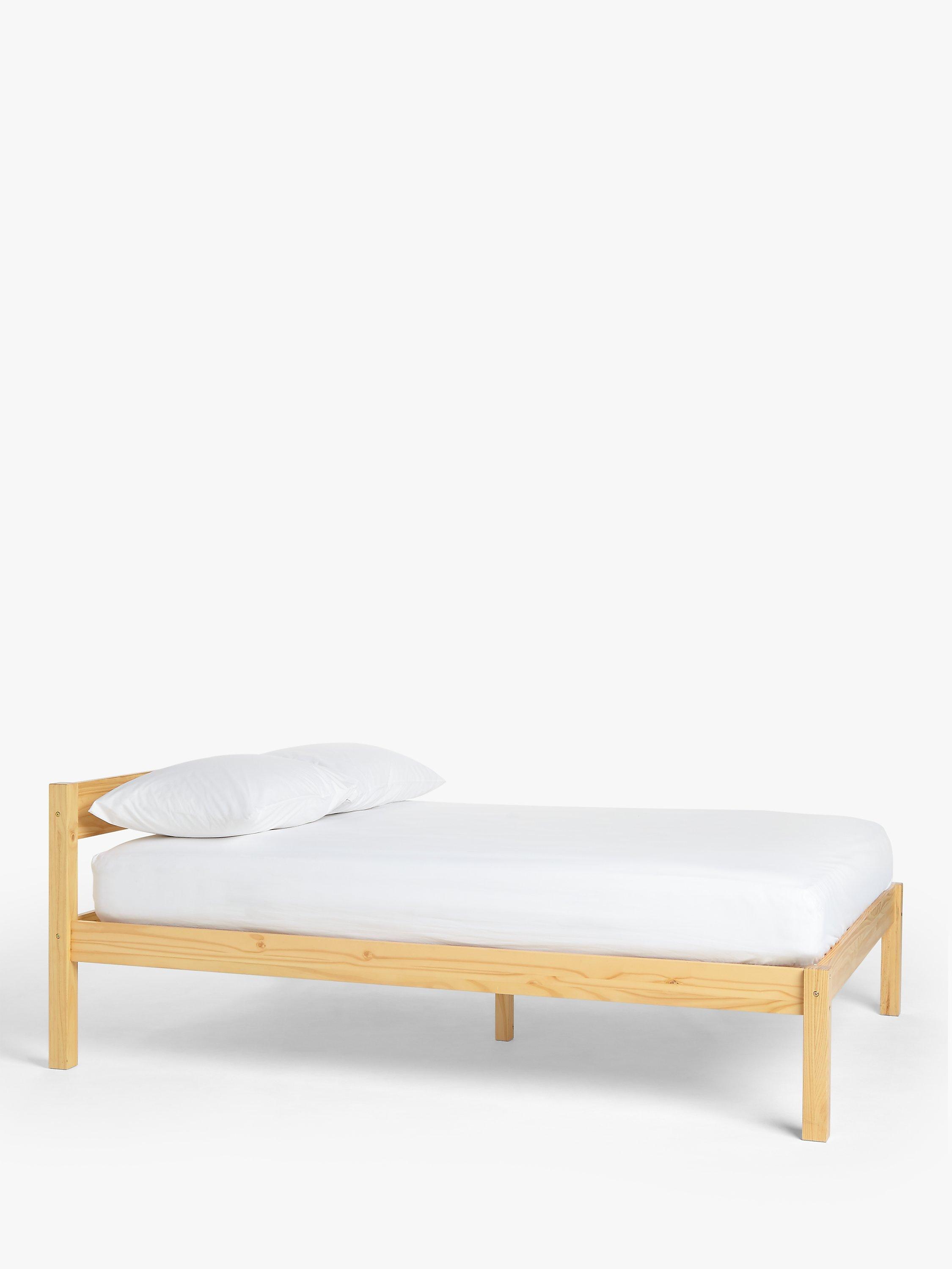 John Lewis ANYDAY Brindille Bed Frame, Double, Natural