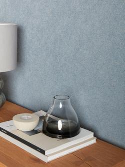 John Lewis Adette Vinyl Wallpaper - view 2, Navy