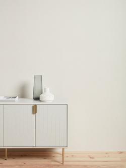 John Lewis Adette Vinyl Wallpaper - view 2, Cream