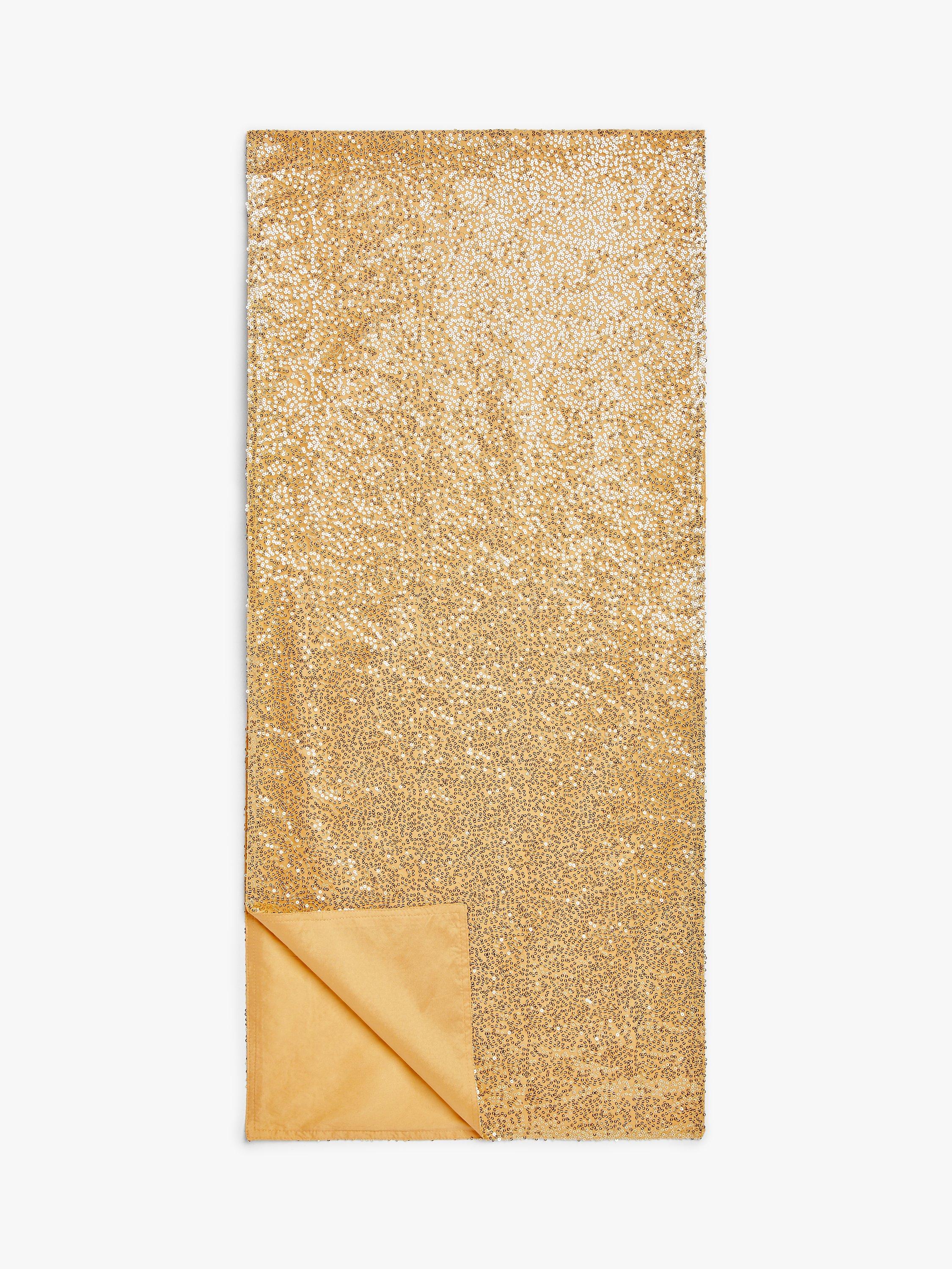 John Lewis & Partners Christmas Sequin Table Runner, 200cm