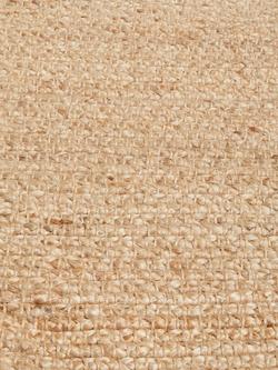 John Lewis Jute Fabric Table Runner, 180cm, Natural - view 2, Natural