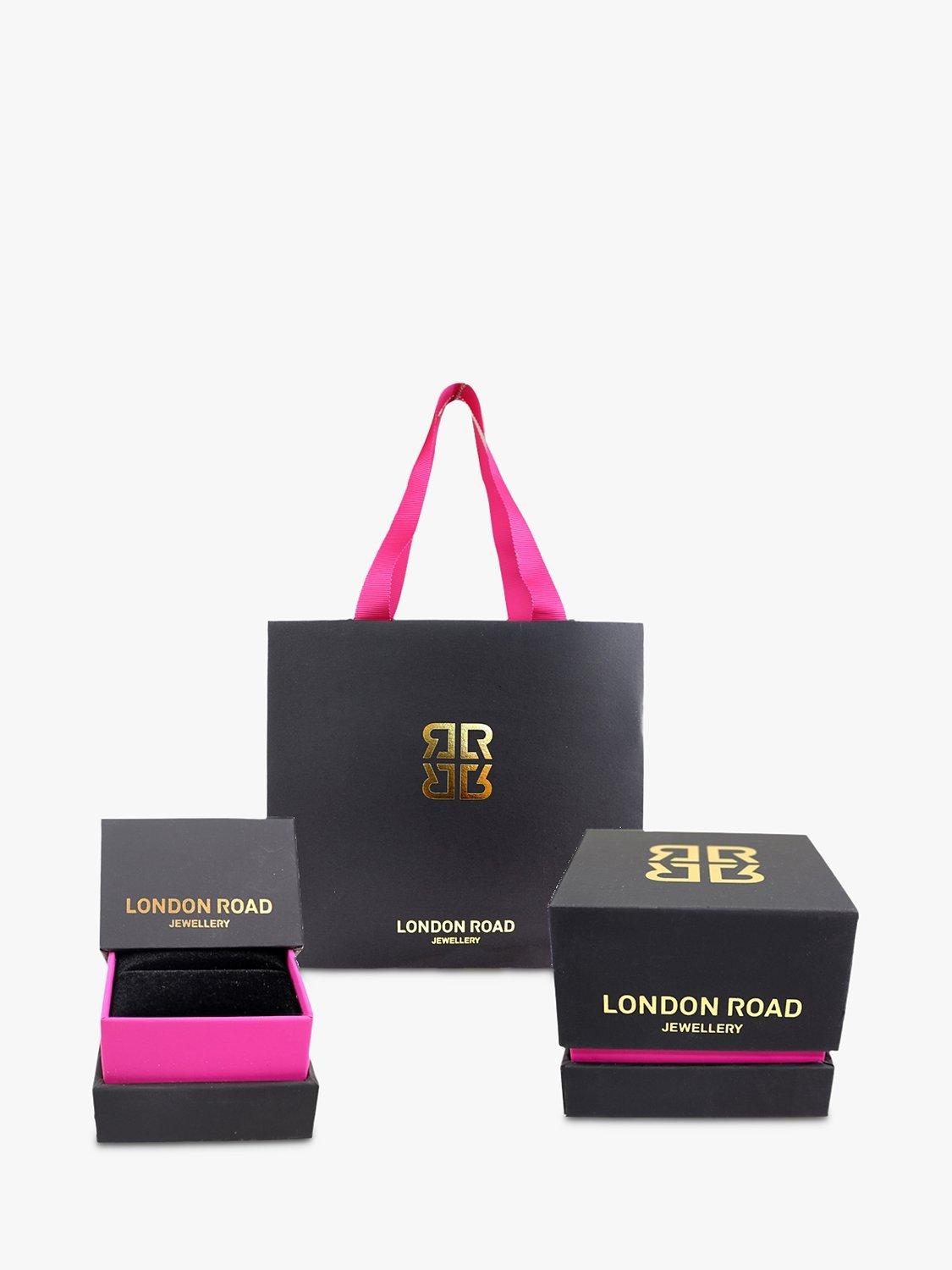 Product image 2 of 3, which shows London Road 9ct Gold Diamond Chain Necklace