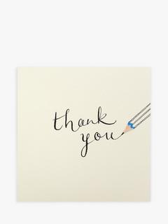 Ruth Jackson Pencil Thank You Card