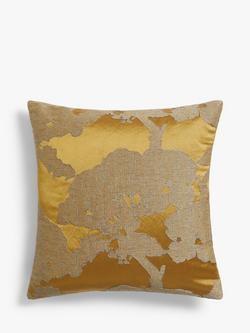 John Lewis Komaka Cushion, Gold