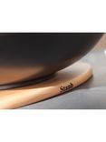 STAUB Round Magnetic Wooden Trivet, Natural