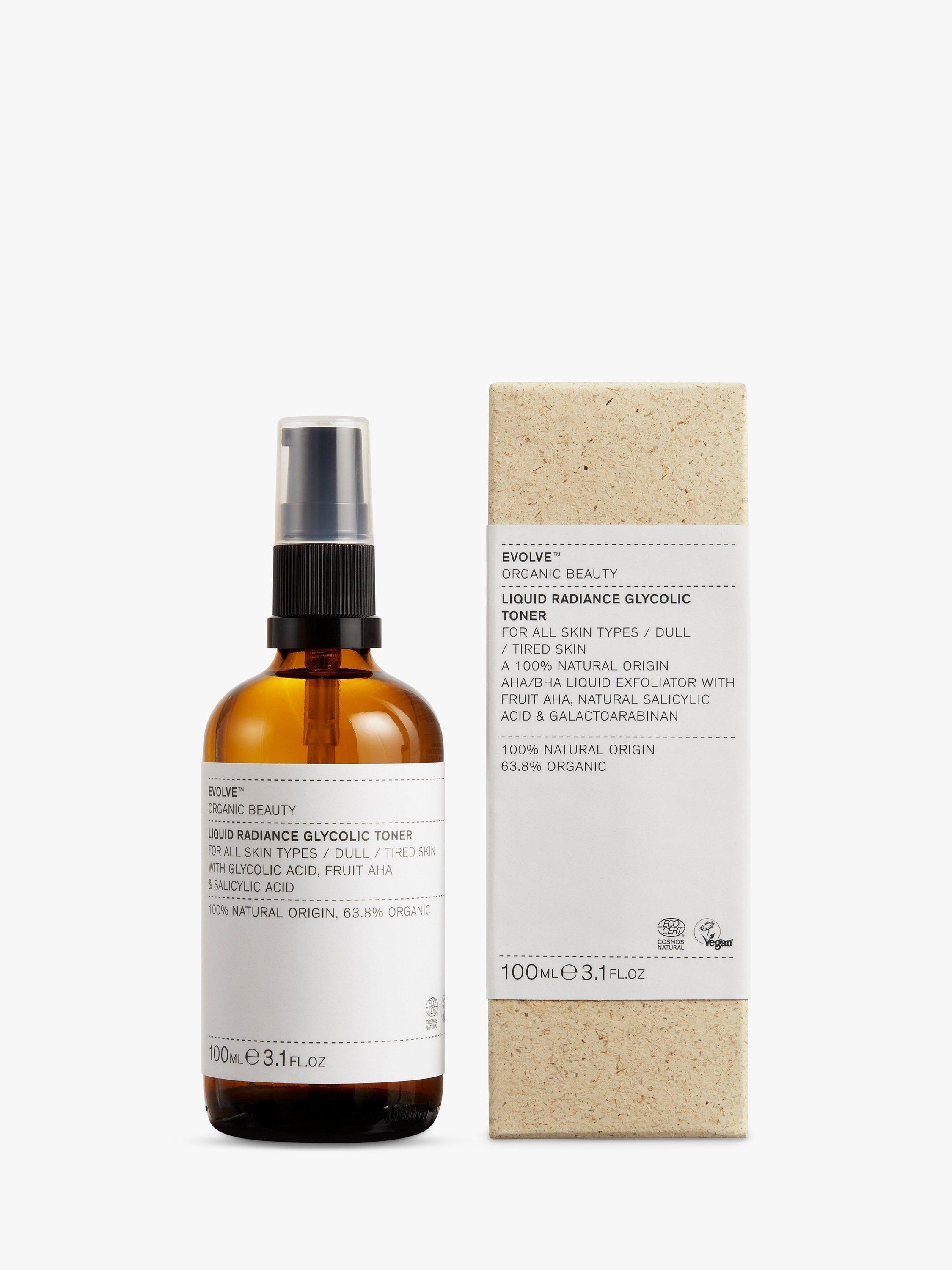 Product image 2 of 4, which shows Evolve Organic Beauty  Liquid Radiance Glycolic Toner, 100ml