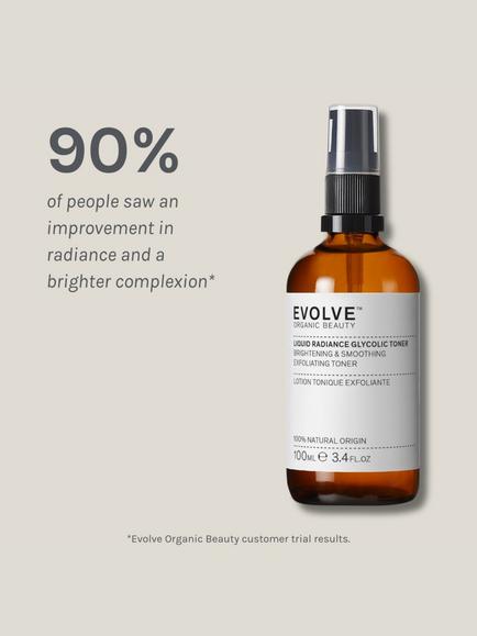 Evolve Organic Beauty  Liquid Radiance Glycolic Toner, 100ml - view 2, 