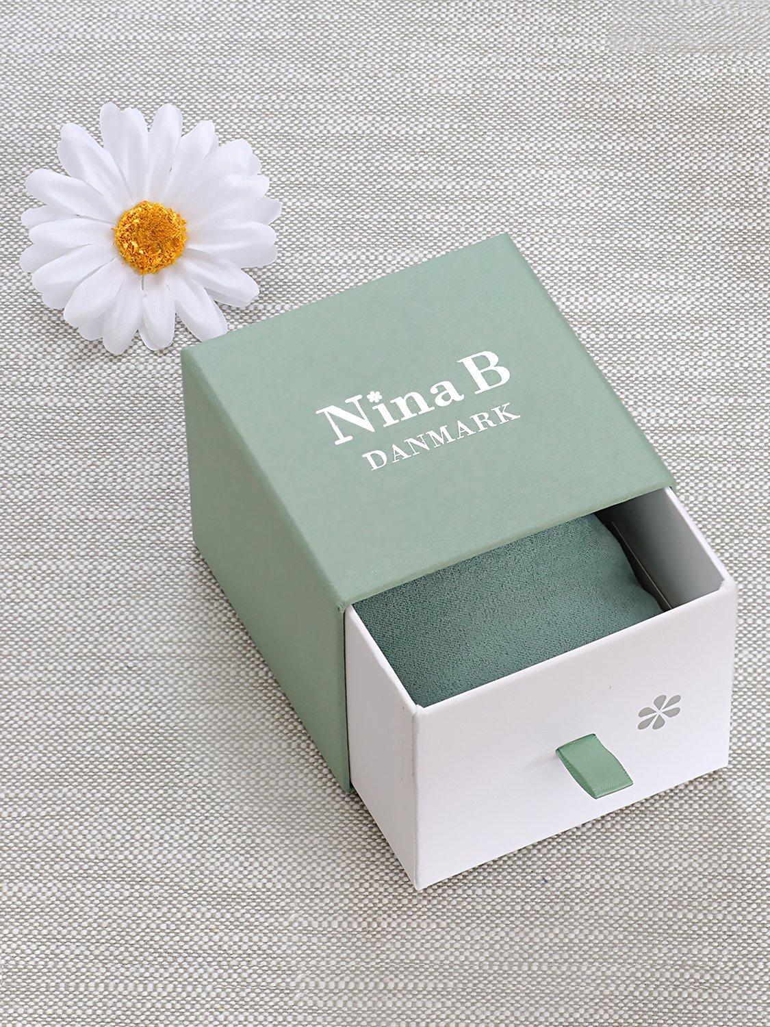 Product image 4 of 4, which shows Nina B Signet Ring, Silver