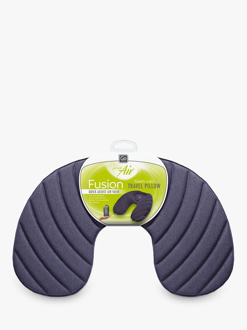 Go Travel Fusion Travel Pillow, Blue