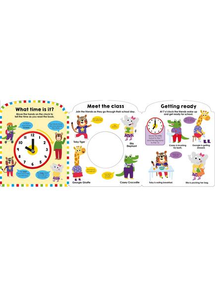 My First Clock Children's Book - view 2, Multi
