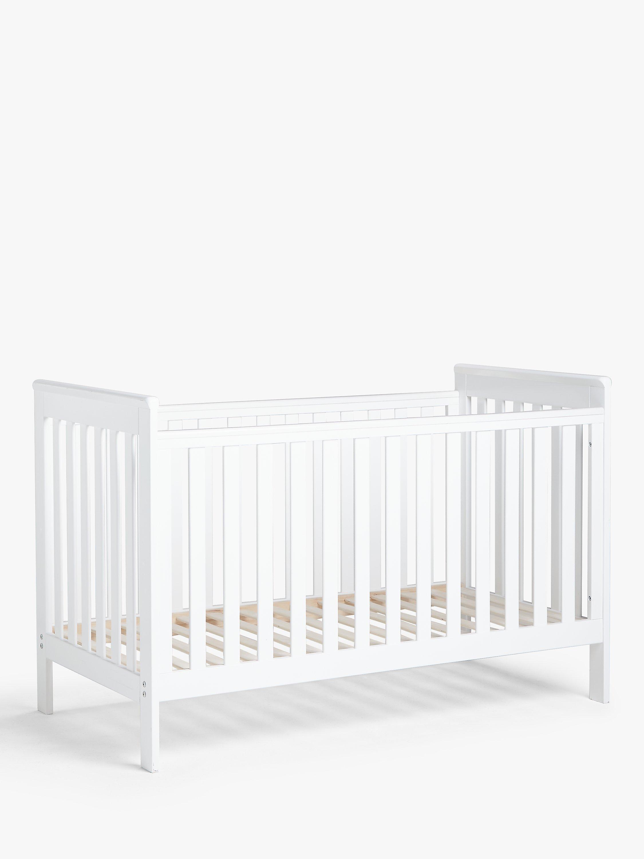 John Lewis Charlotte Cotbed White