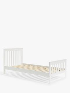 John Lewis Charlotte Single Bed, White