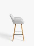 John Lewis Toronto Bar Stool, Set of 2, Grey
