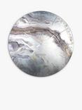 Thomas Kent Oyster Analogue Wall Clock, 66cm, Glacier