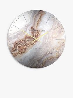 Thomas Kent Oyster Analogue Wall Clock, 66cm, Bronze