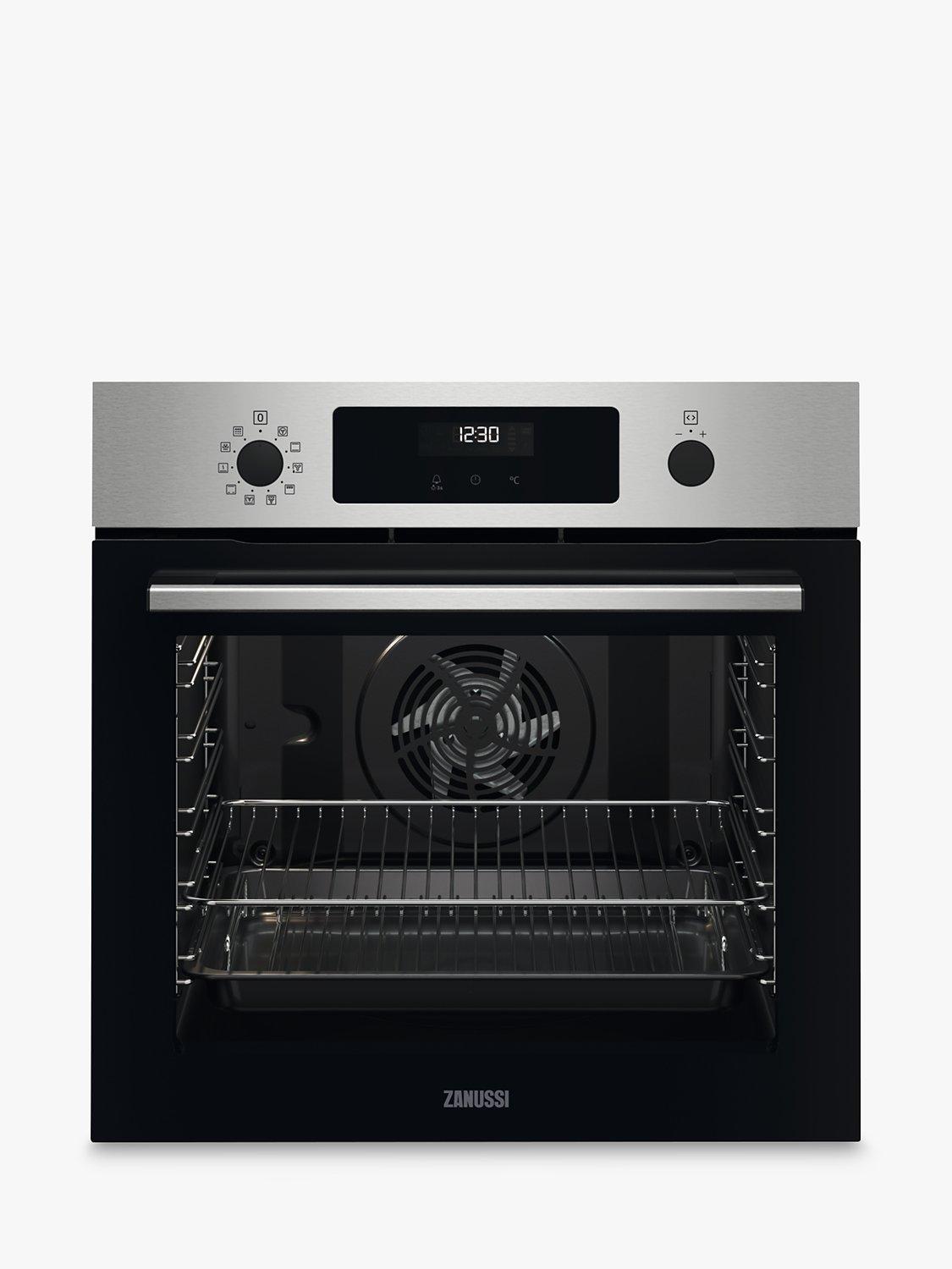 Zanussi Series 60 ZOPNX6X2 Built In Electric Self Cleaning Single Oven, Black
