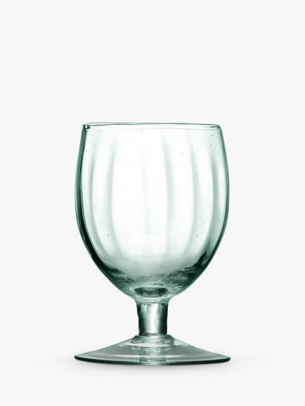 LSA International Mia Wine Glasses, Set of 4, 350ml, Green - view 2, Green