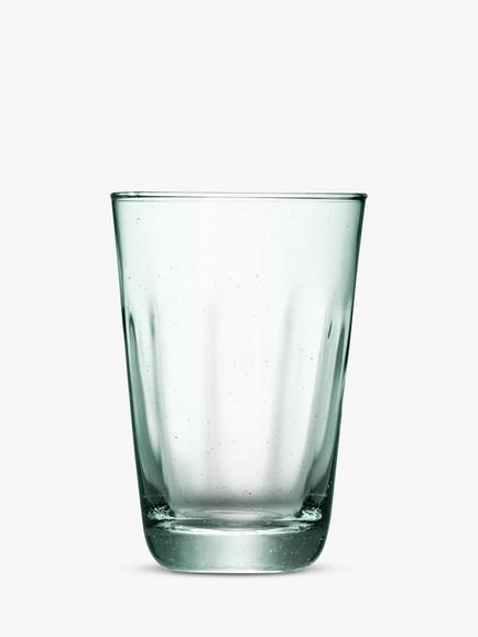LSA International Mia Highball Glasses, Set of 4, 350ml, Green - view 2, Green
