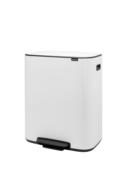 Brabantia Bo Pedal Bin, 60L - view 2, White
