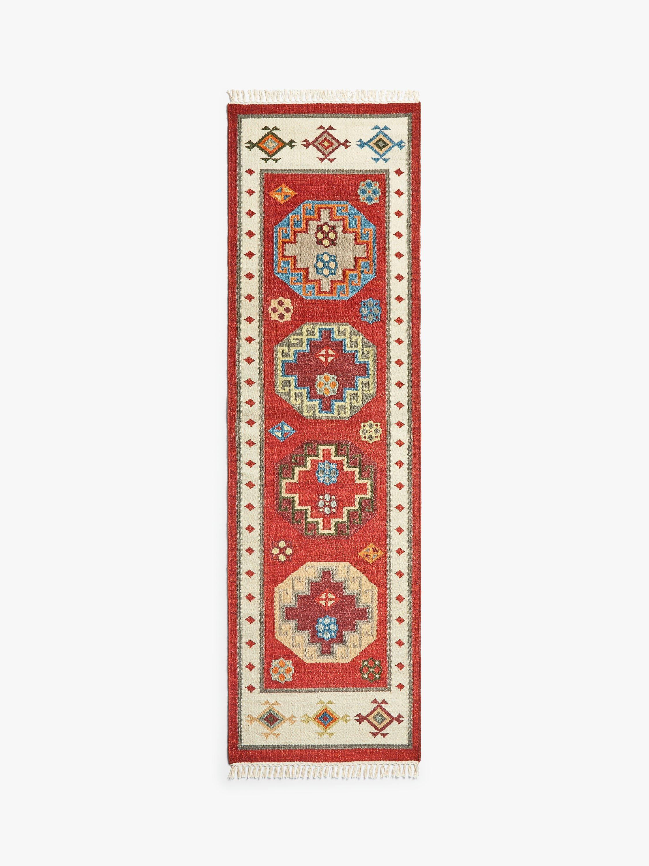 John Lewis Ersari Kelim Runner Rug, L240 x W70 cm