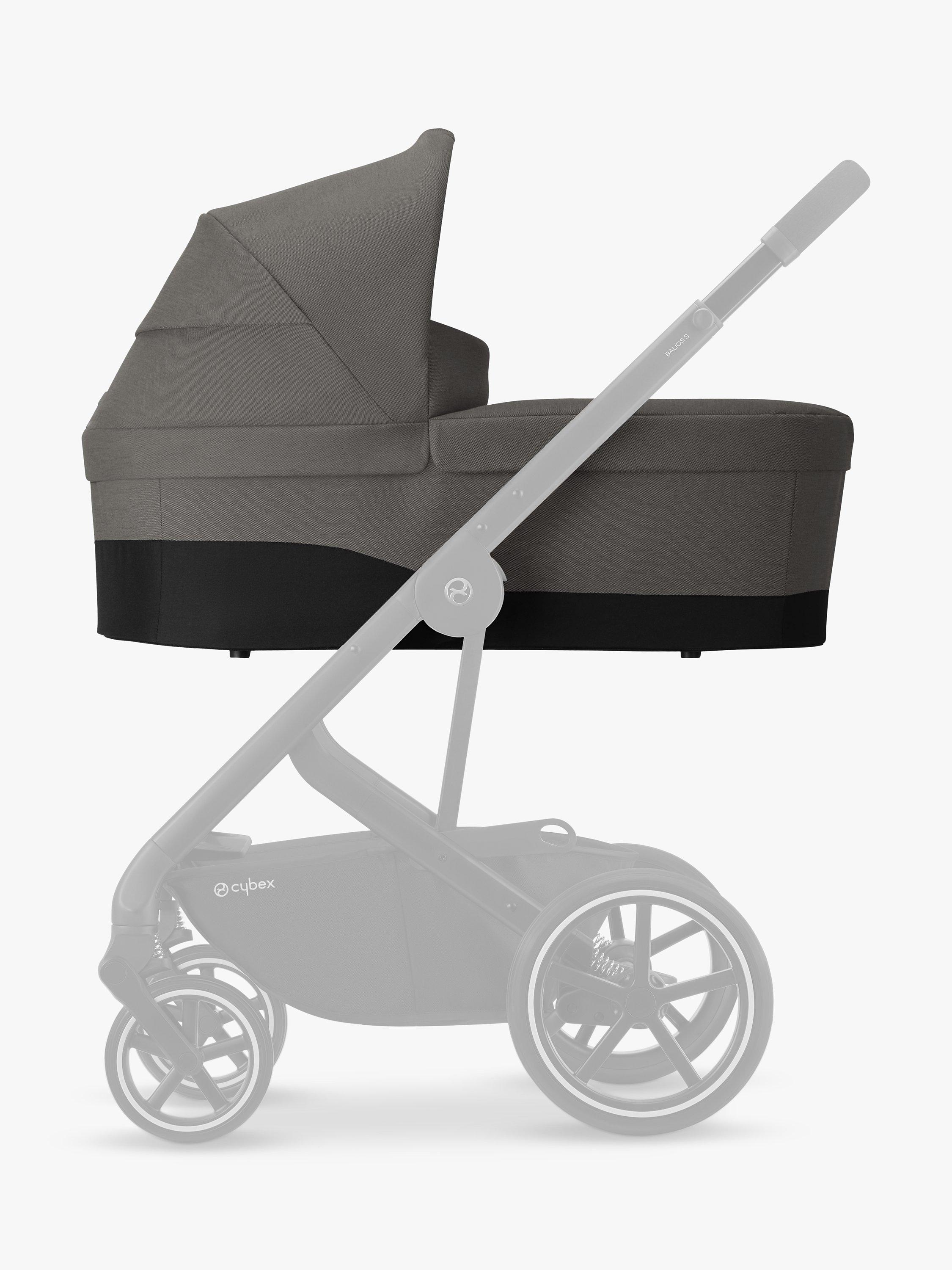 Cybex Cot S Balios S and Eezy S Twist Compatible Carrycot, Soho Grey