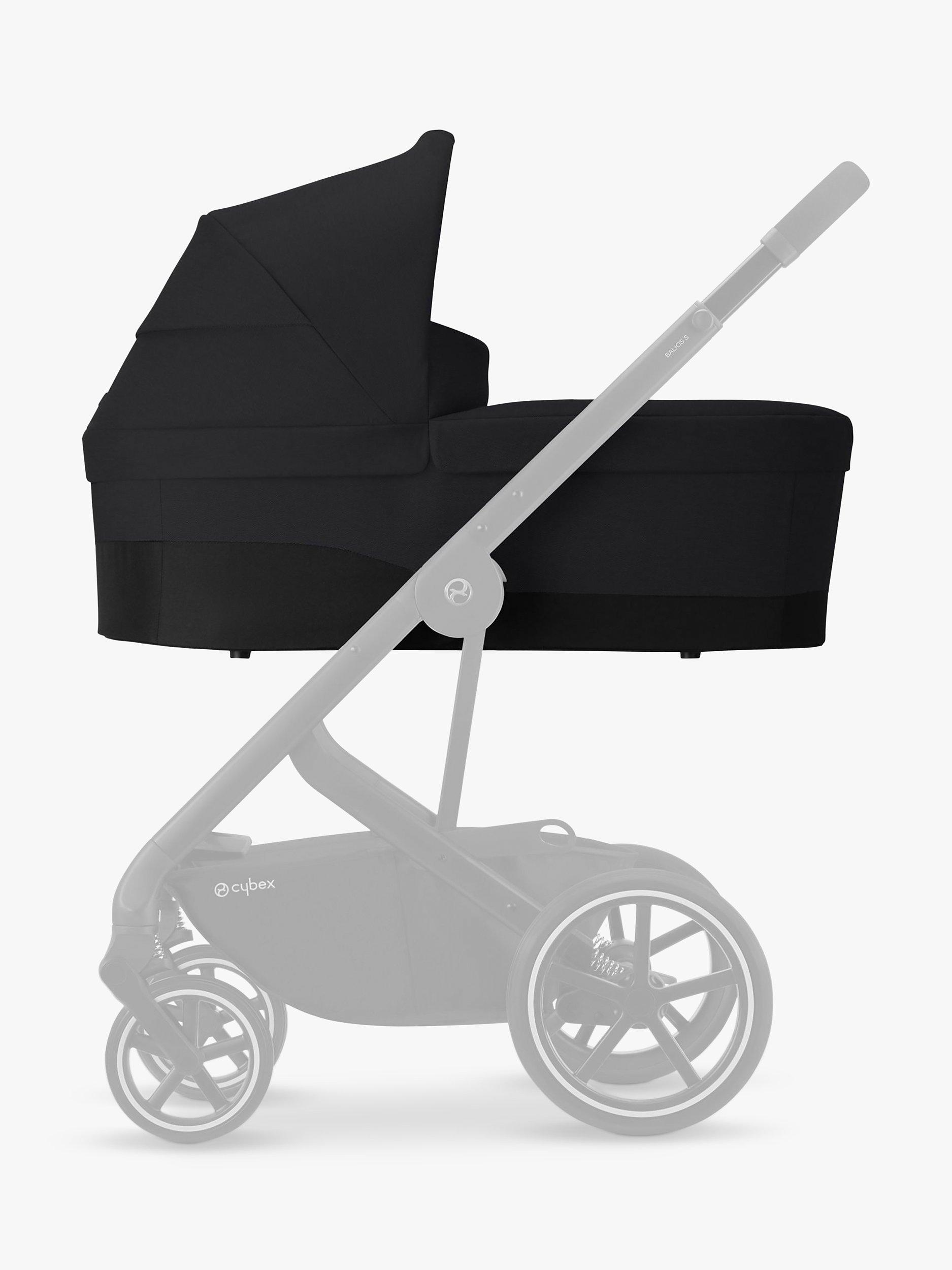 Cybex Cot S Balios S and Eezy S Twist Compatible Carrycot, Deep Black