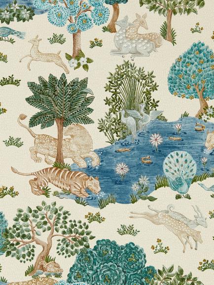Sanderson Pamir Garden Wallpaper, Dcpw216766