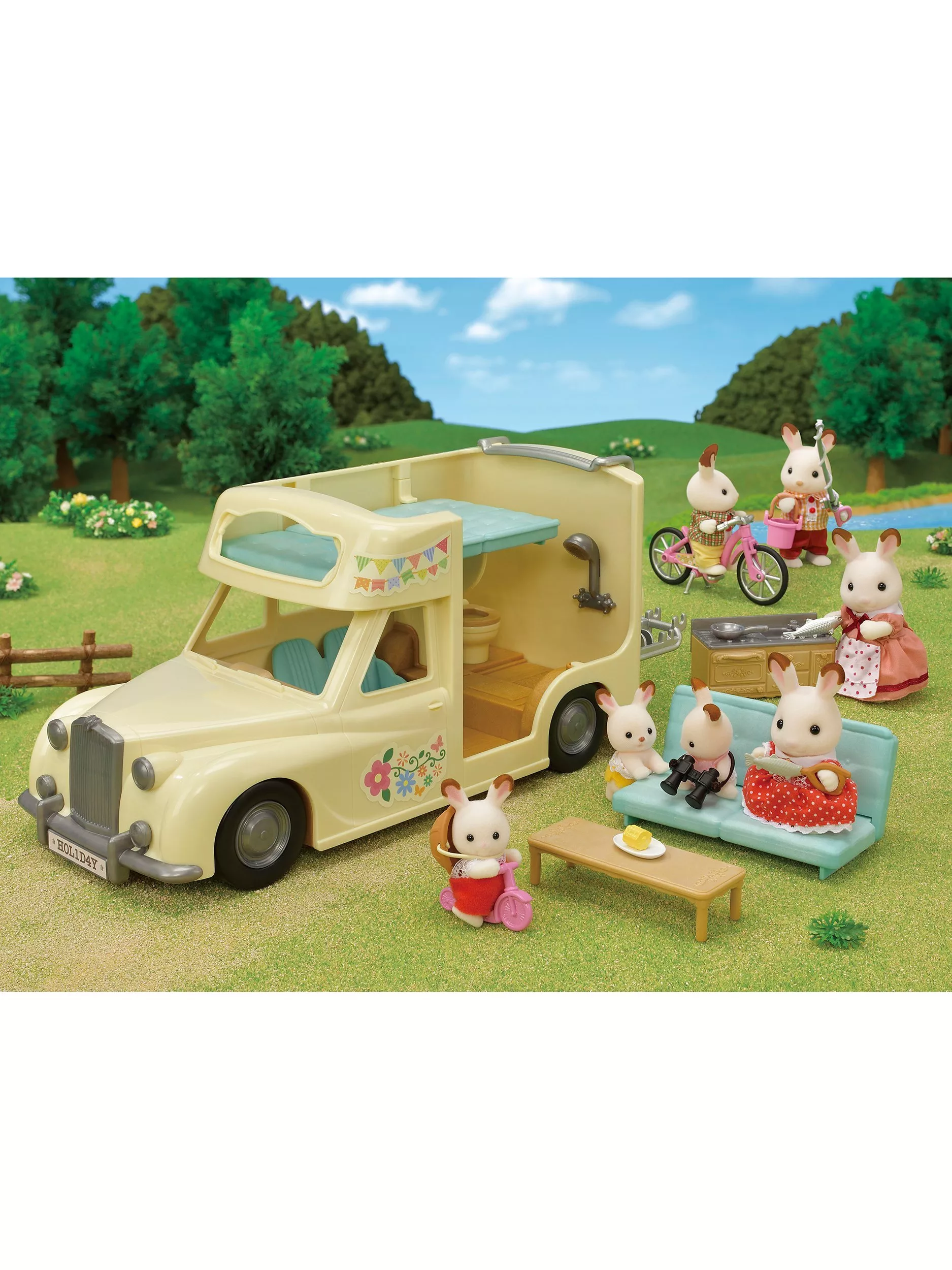 Sylvanian families caravan best price on sale