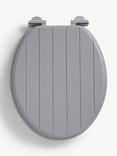 John Lewis Slatted Easy-Fix Toilet Seat, FSC-Certified (MDF)