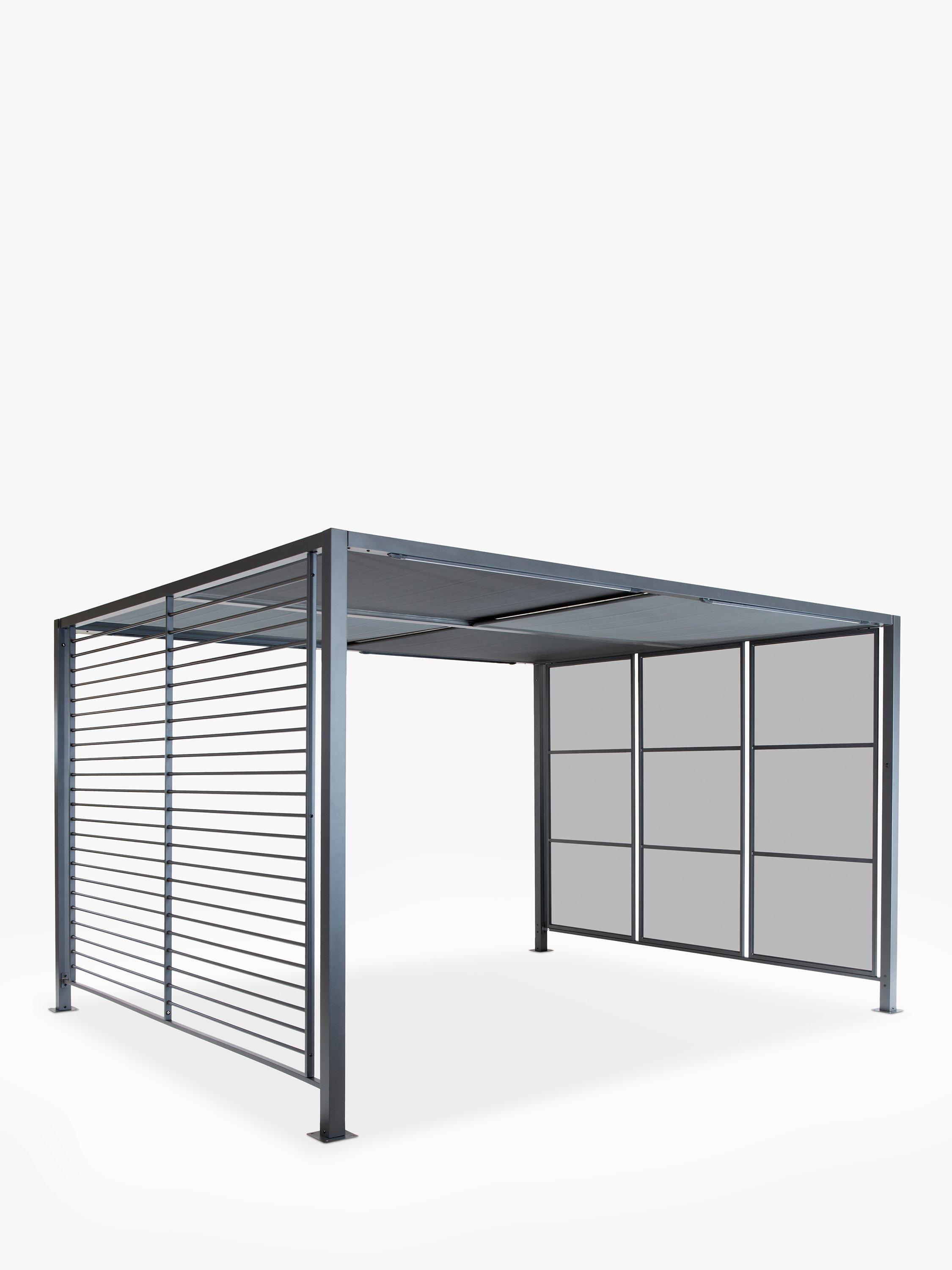 KETTLER Panalsol Deluxe Aluminium Canopy/Gazebo, H220cm, Anthracite