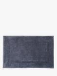 John Lewis Deep Pile Bath Mat, Dark Blue