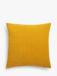 John Lewis Jumbo Cord Cushion, Mustard