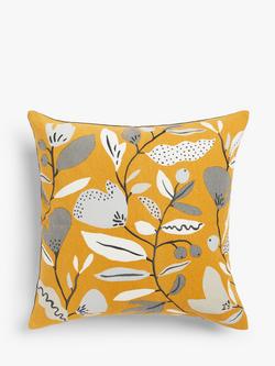 John Lewis Nora Cushion, Mustard