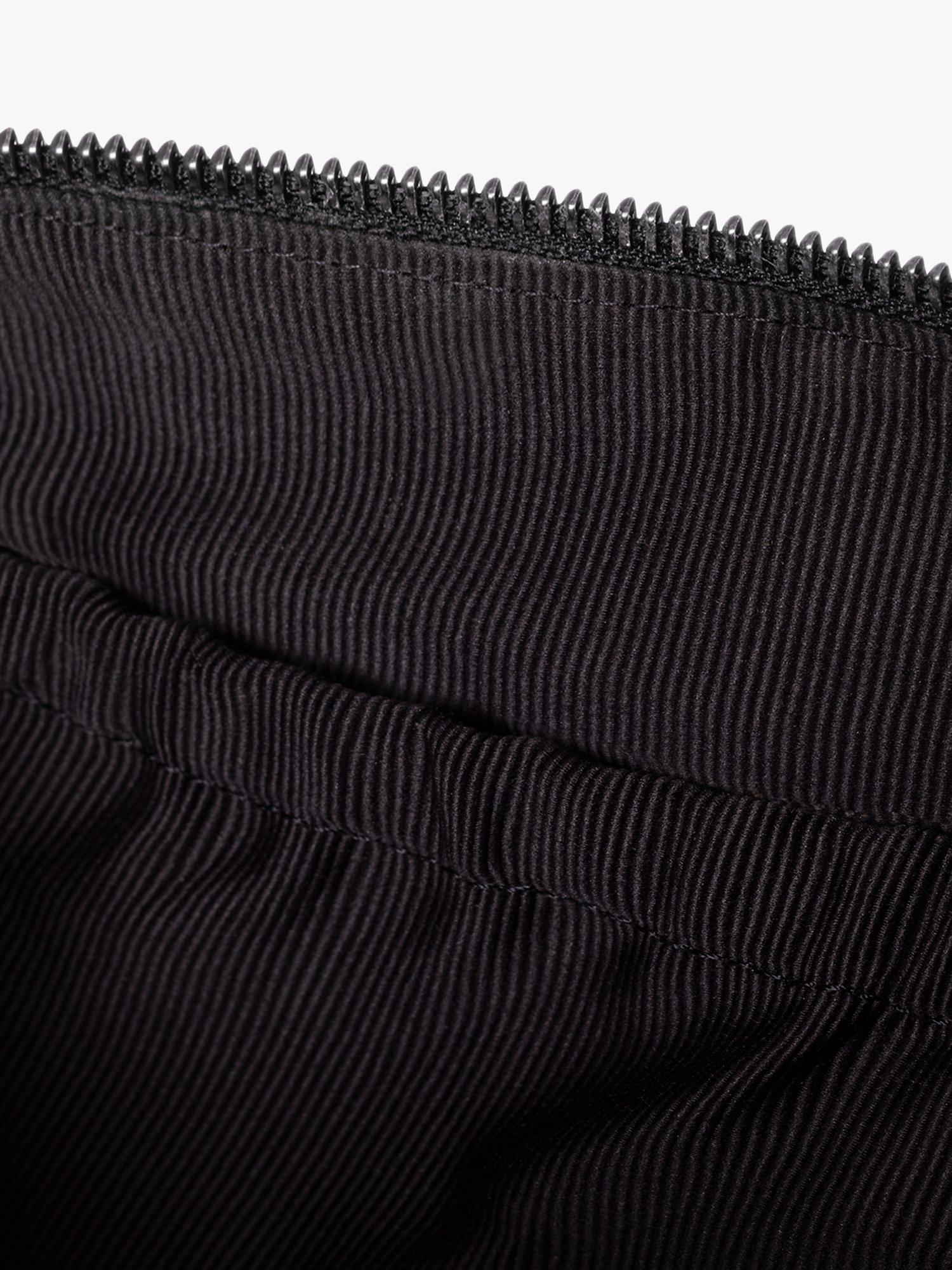 Product image 7 of 8, which shows John Lewis Vegetable Tan Leather Wash Bag, Black