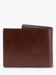 John Lewis Vegetable Tanned Leather Card Coin Bifold Wallet