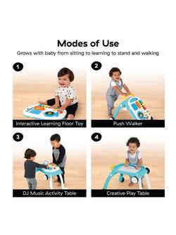Baby Einstein Musical Mix ‘N Roll 4-in-1 Activity Walker - view 2, Multi