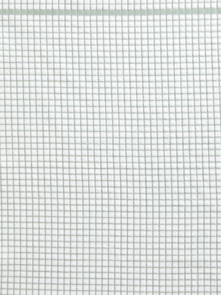 John Lewis Check Terry Cotton Tea Towel - view 2, Dusty Green