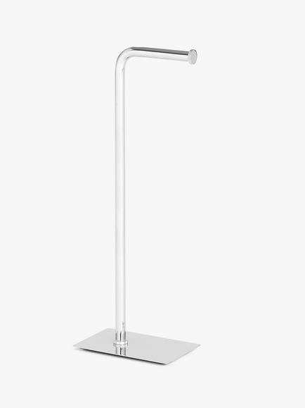 John Lewis Lux Toilet Roll Holder, Silver
