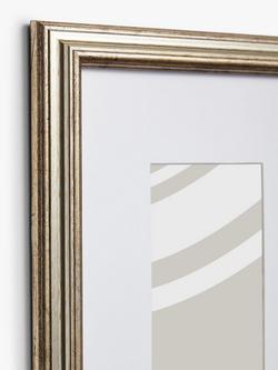 John Lewis Multi-aperture Photo Ribbed Frame & Mount, 3 Photo, 4 x 6" (10 x 15cm), Champagne - view 2, Champagne