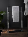John Lewis Lux 2 Tier Towel Stand, Large