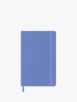 Moleskine Large Hard Cover Ruled Notebook - view 2, Hydrangea Blue