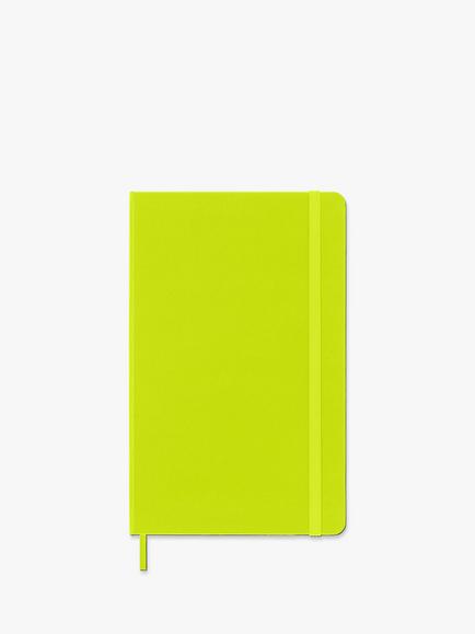 Moleskine Large Hard Cover Ruled Notebook - view 2, Lemon Green