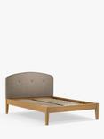 John Lewis Grace Kitami Bed Frame, Double, Soft Touch Chenille Mole