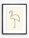 John Lewis Pablo Picasso Le Flamand Rose 'Flamingo' Framed Print & Mount, 47 x 37cm, White