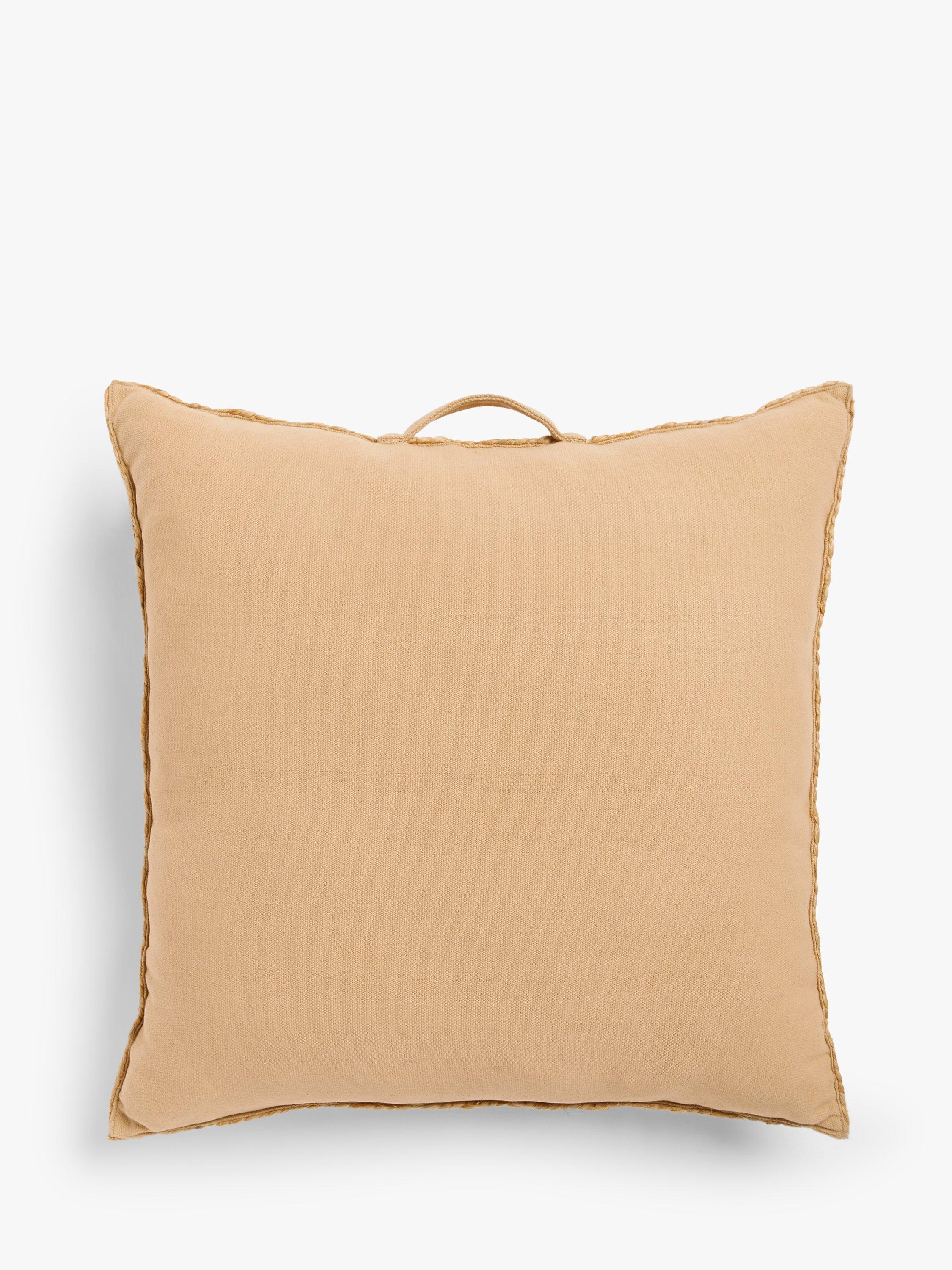 John Lewis Partners Jute Floor Cushion Natural