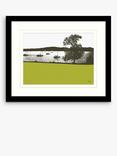 John Lewis Jacky Al-Samarraie Lake Windermere Framed Print & Mount, 44.5 x 54.5cm, Green