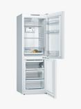 Bosch Series 2 KGN33NWEAG Freestanding 60/40 Fridge Freezer, White