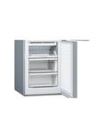 Bosch Series 2 KGN33NLEAG Freestanding 60/40 Fridge Freezer, Stainless Steel Effect