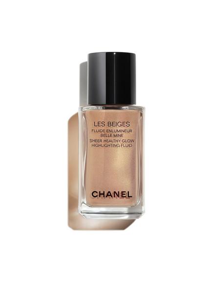 CHANEL Les Beiges Healthy Glow Sheer Highlighting Fluid for Face and Body, 30ml, Sunkissed